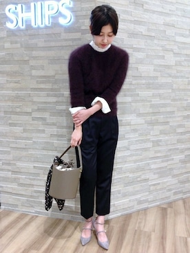 吉岡さんのコーディネート