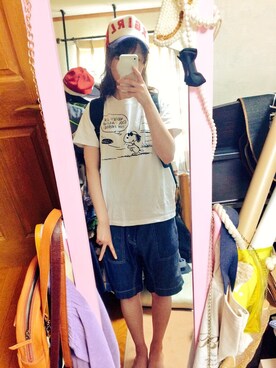 ゆうさん(レディース・154cm)の夏コーディネート