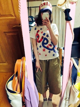 ゆうさん（レディース・154cm）の夏コーディネート