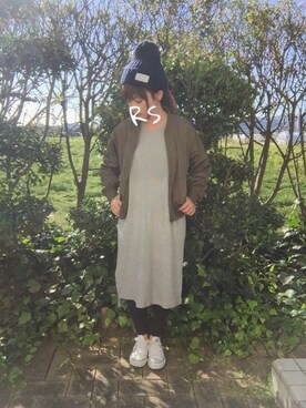 「CONVERSE（コンバース）のconverse（コンバース） ALL STAR OX（オールスターOX）（スニーカー）」を使った、Rico's♡さん（レディース・152cm）の秋コーディネート