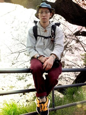「ojagadesign」｜peroさん（メンズ・175cm）の春コーディネート