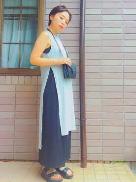 Reina   さんの「WOMEN ロングタイトスカート」を使ったコーディネート