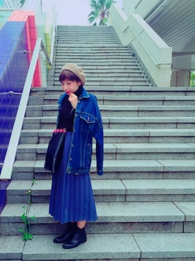 「アイテム（ピアス（両耳用））」を使った、Reina   さん（レディース・149cm・30代）の秋コーディネート