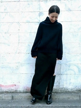 「TOGA(トーガ)のアイテム」を使った、MIKAさん(レディース・160cm)の夏コーディネート