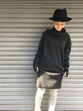 「Chloe（クロエ）のアイテム」を使った、MIKAさん（レディース・160cm）の秋コーディネート