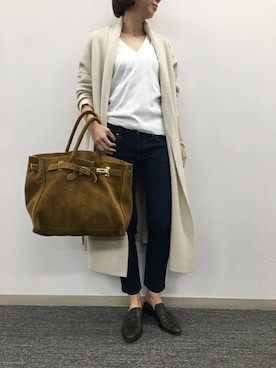 「sita parantica（シータパランティカ）のアイテム」を使った、MIKAさん（レディース・160cm）の冬コーディネート