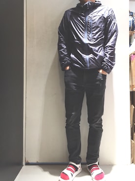 「Jordan」｜「アイテム（その他シューズ）」を使った、Jim's_wanさん（メンズ・168cm）の春コーディネート