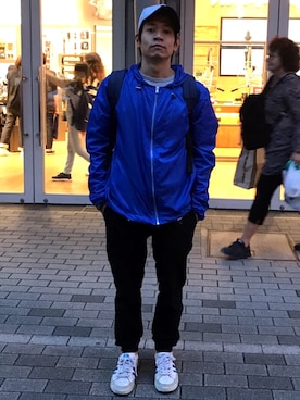 「CABINZERO（キャビンゼロ）のアイテム」を使った、あっきーさん（メンズ・167cm）の秋コーディネート