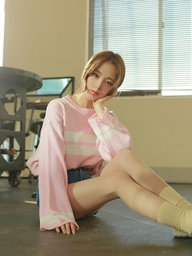 「2PER（2プロ）のアイテム」を使った、2perさん（レディース・163cm）の春コーディネート