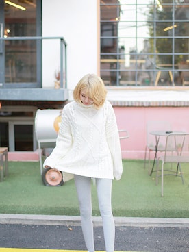 「2PER（2プロ）のアイテム」を使った、2perさん（レディース・160cm）の春コーディネート