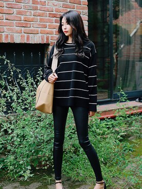 「2PER（2プロ）のアイテム」を使った、2perさん（レディース・163cm）の秋コーディネート