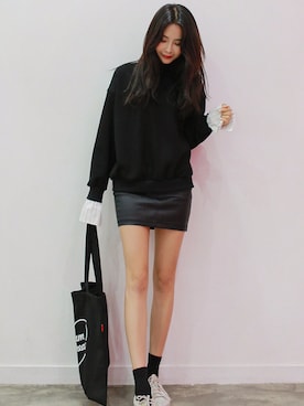 「2PER（2プロ）のアイテム」を使った、2perさん（レディース・163cm）の秋コーディネート