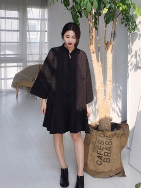 「2PER（2プロ）のアイテム」を使った、2perさん（レディース・163cm）の秋コーディネート