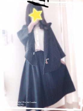 「LBC（エルビーシー）のアイテム（その他アウター）」を使った、りさこさん（レディース・154cm）の秋コーディネート