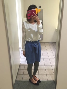 「arenot（アーノット）のアイテム」を使った、なべまさん（レディース・163cm）の春コーディネート