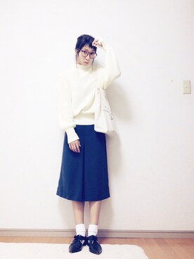 「ハグマグ」｜「アイテム（その他シューズ）」を使った、yeah ohさん（レディース・162cm）の秋コーディネート