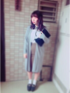 「GROWZE（グローゼ）のアイテム」を使った、kanakoさん（レディース・160cm）の秋コーディネート