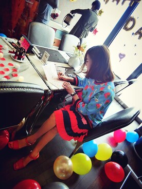 「yfabulousのアイテム（パーカー、その他）」を使った、yfabulousさん（レディース・168cm）の春コーディネート