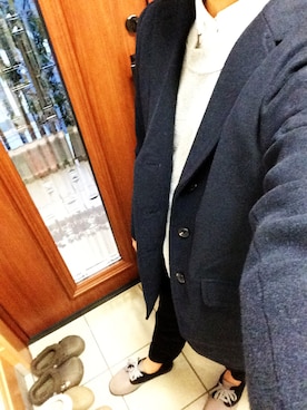 「Right-on（ライトオン）のアイテム（スニーカー）」を使った、fUtOさん（メンズ・172cm）の冬コーディネート