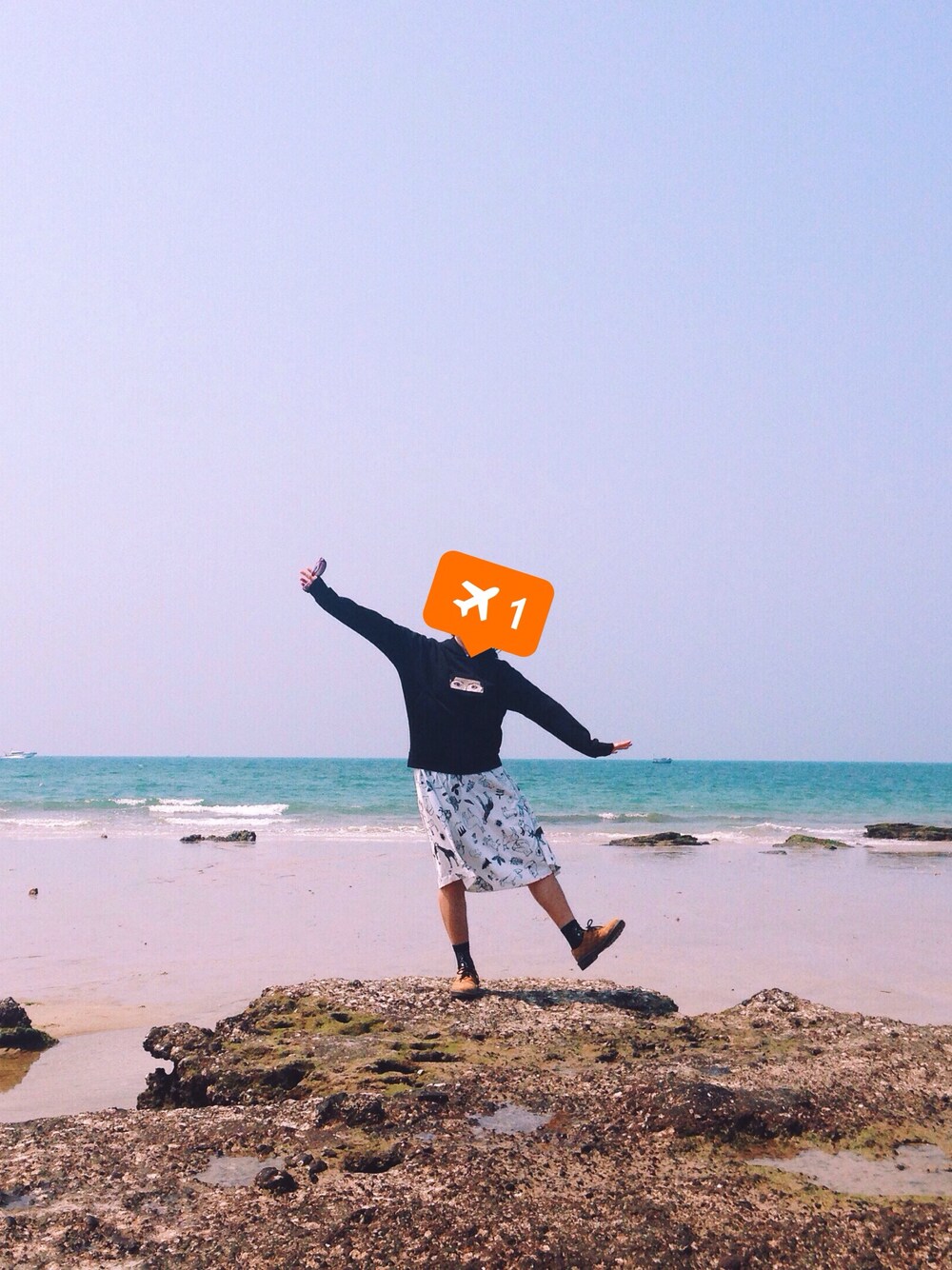 「SEA、I am I」｜「I am I の動物フロッキーワンピース（ワンピース、ホワイト系）」を使った、salmonさん（レディース・153cm）の春コーディネートの1枚目の写真