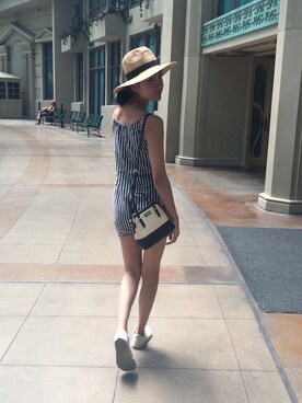 「アイテム（ワンピース/ドレス）」を使った、Annchenさん（レディース・175cm）の春コーディネート