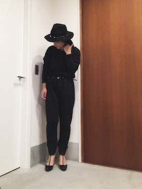 「ANAP（アナップ）のアイテム（つなぎ/オールインワン）」を使った、Elieさん（レディース・155cm）の秋コーディネート