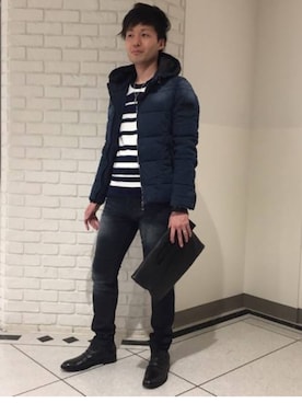 YUUKI.Fさん（メンズ・176cm）の冬コーディネート