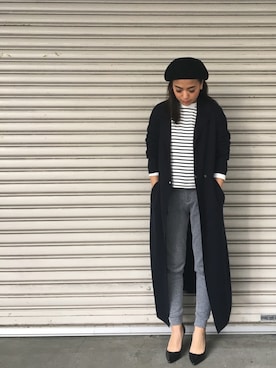 「S/S」｜IKUMIさん（レディース・153cm）の冬コーディネート