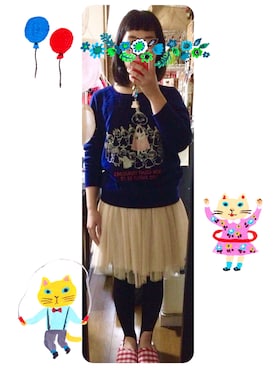 キノコさんさんのコーディネート