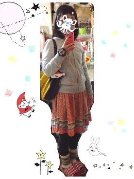 キノコさんさんのコーディネート