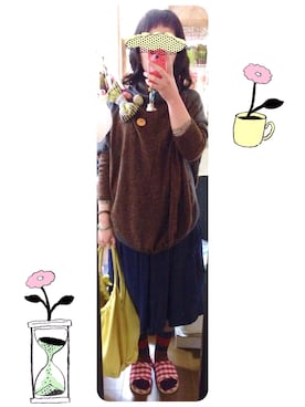 キノコさんさんのコーディネート