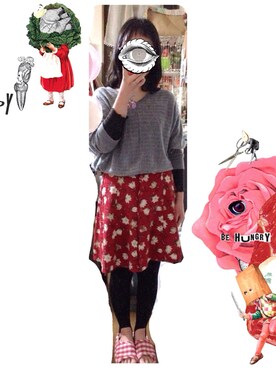 キノコさんさんのコーディネート