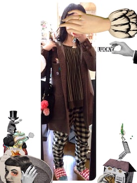 キノコさんさんのコーディネート