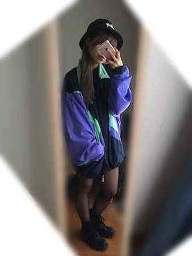 「アイテム（ジャージ）」を使った、ttさん（レディース・153cm・20代）の秋コーディネート