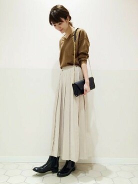 mariさん（レディース・158cm）の冬コーディネート