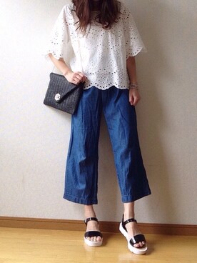 moyooonnさん（レディース・152cm）の夏コーディネート