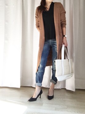 moyooonnさん（レディース・152cm）の冬コーディネート