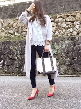 moyooonnさん（レディース・152cm）の春コーディネート