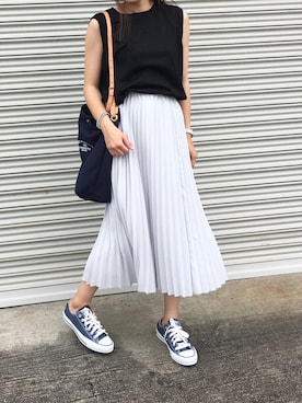 moyooonnさん（レディース・152cm）の夏コーディネート