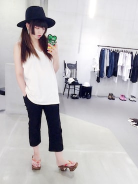 「スナップ」｜「アイテム（その他）」を使った、高橋うるみさん（レディース・158cm）の秋コーディネート