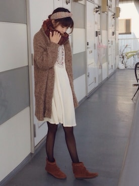 mariさん（レディース・158cm）の秋コーディネート