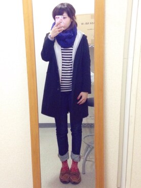 mariさん（レディース・158cm）の冬コーディネート