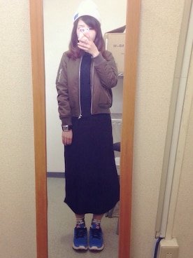 mariさん（レディース・158cm）の春コーディネート