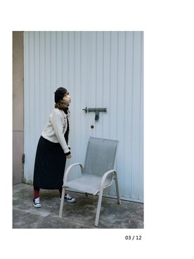 「VINTAGE（ヴィンテージ）のアイテム（アンサンブル）」を使った、Landytutuさん（レディース・164cm）の冬コーディネート