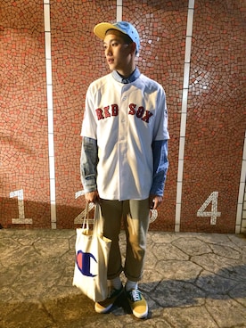 Stussy ステューシー のキャップを使ったメンズ人気ファッションコーディネート 年齢 9歳以下 Wear