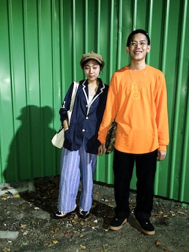 連思博（EggEgg)さんの（Supreme  | シュプリーム）を使ったコーディネート