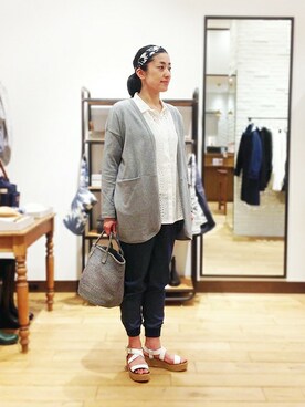 金嶋さん（レディース・163cm）の春コーディネート