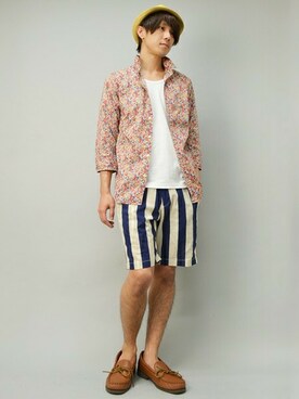 高橋さん（メンズ・170cm）の夏コーディネート