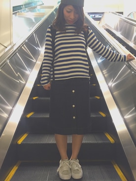 「fragment design（フラグメントデザイン）のアイテム」を使った、yuummiさん（レディース・158cm）の春コーディネート
