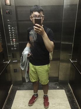 「アイテム（その他アウター）」を使った、Larryさん（メンズ・167cm・20代）の夏コーディネート